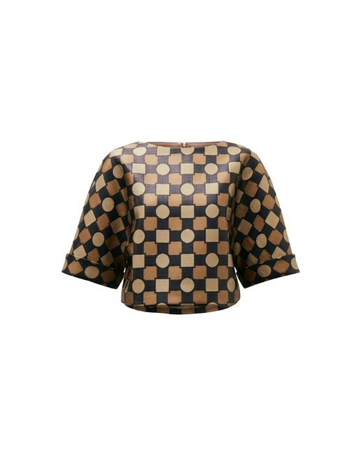 Amir Taghi Multicolor Courtney Raffia Jacquard T-Shirt