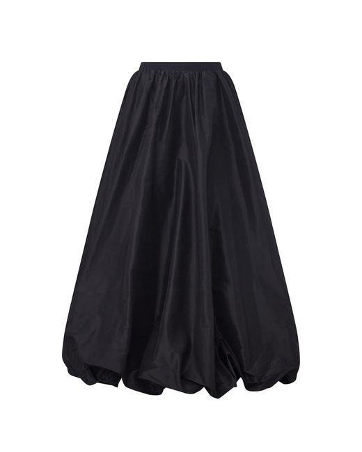 Dar Zéro Studio Black Exclusive Tech-Silk Ball Skirt