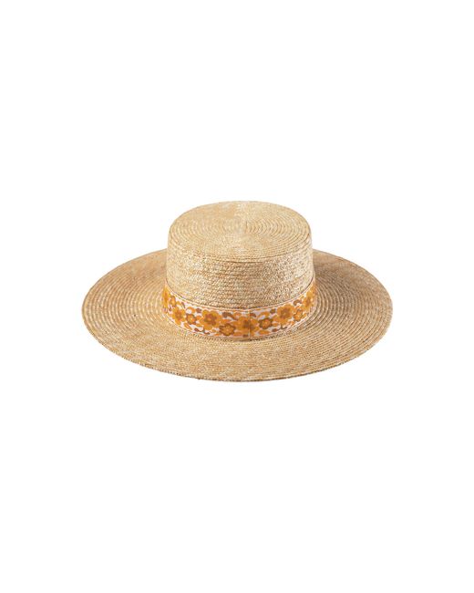 Spencer Straw Boater Hat 