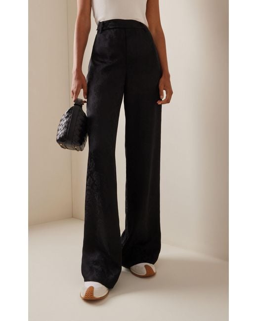 FRAME Black X Ritz Silk Pajama Pants