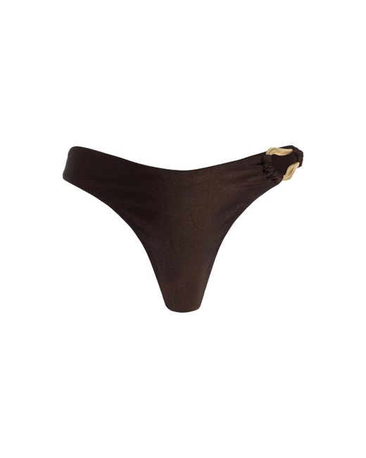 Zimmermann Black Ascension Hardware-Detailed Bikini Bottom