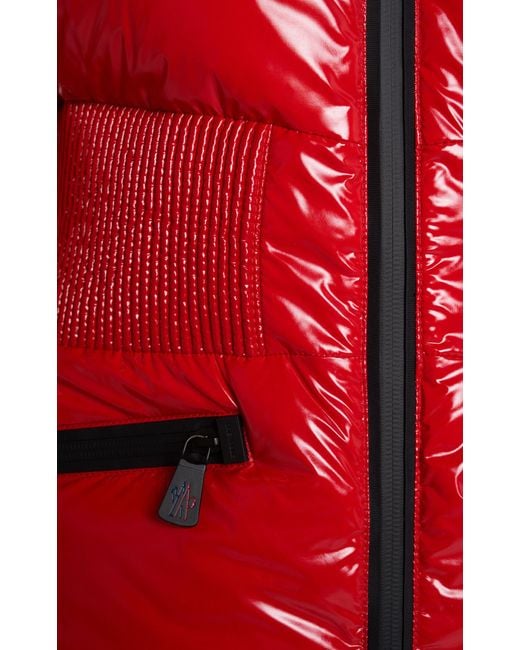 3 MONCLER GRENOBLE Red Rochers Puffer Ski Jacket - Women's - Polyester/polyamide/down