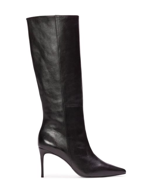 Black Suede Studio Black Kath Knee Boots