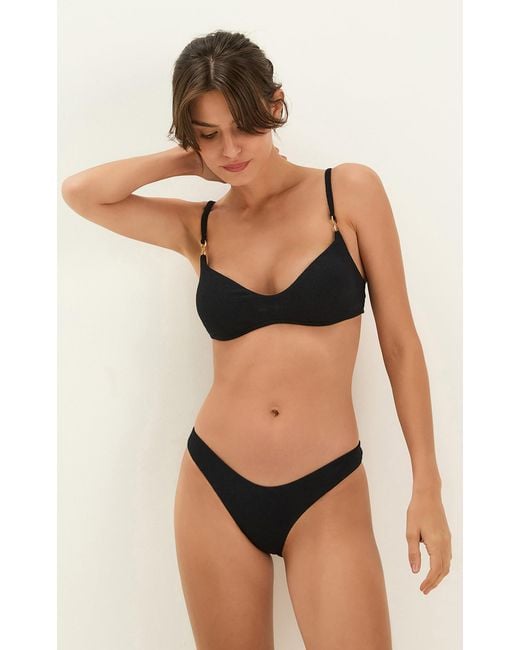 ViX Black Giulia Brazilian Bikini Bottom
