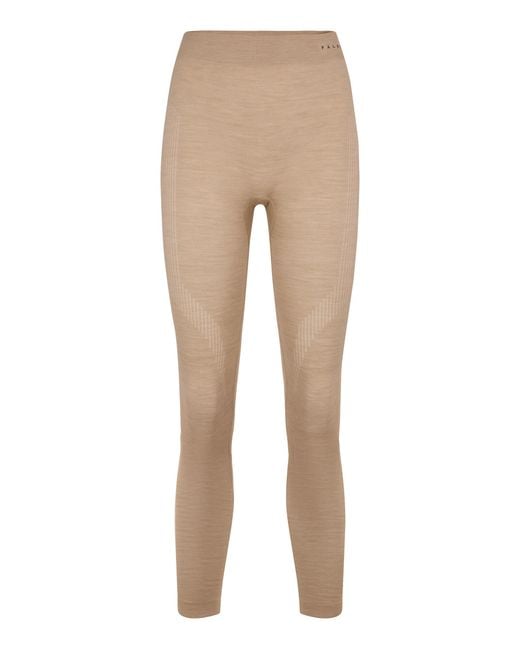 Falke Natural Tech-Wool Long Base Layer Ski Tights