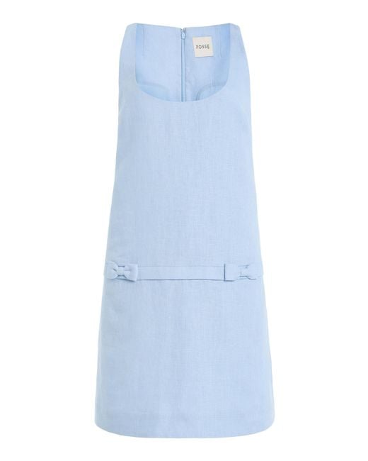 blue linen dress shirt Light Blue Linen Spread Collar Shirt – Drakes US