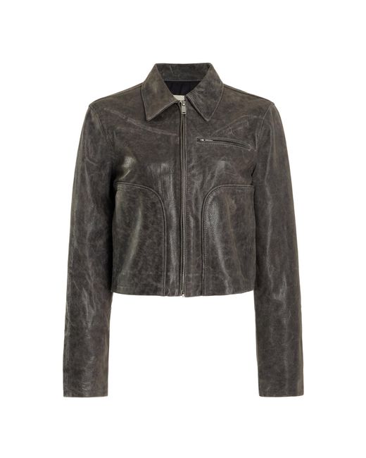 DL1961 Black Vika Leather Jacket