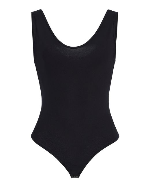 Agolde Black Tora Jersey Bodysuit