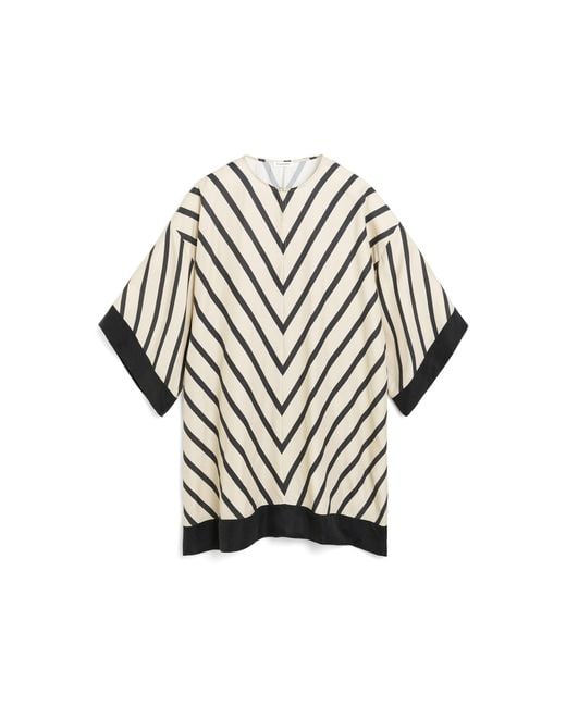 By Malene Birger White Cime Crepe Tunic Top