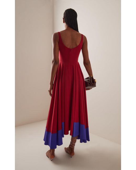 Roksanda Red Awn Crepe Dress
