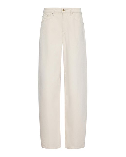 OSSOU White Rider Cotton Jeans