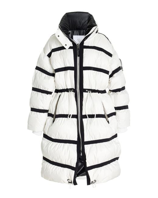 Bogner Maxi Long Hooded Down Coat Lyst Canada
