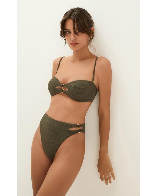 ViX Green Solaro High-Cut Bikini Bottom