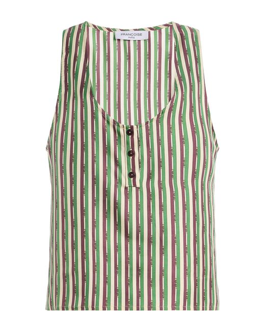 Franchise Multicolor Poppy Silk Tank