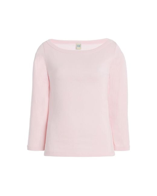 Flore Flore Pink Steffi Cotton T-Shirt
