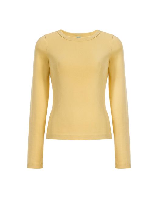 Flore Flore Yellow Max Cotton T-Shirt