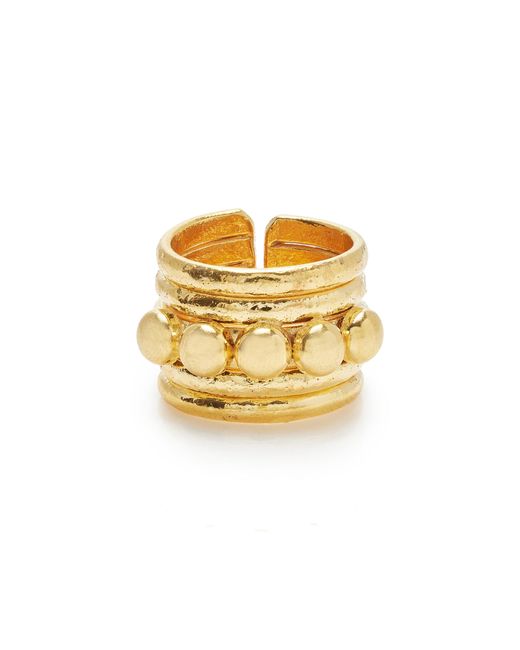 Sylvia Toledano Metallic Olympe 22K-Plated Ring