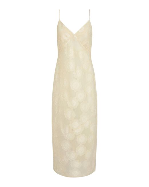 Onia White Burnout Slip Dress