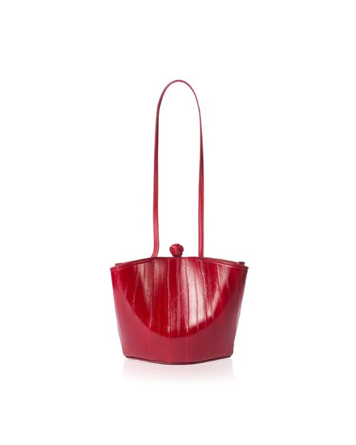 Jacquemus Red Le Petit Tote Pietra Bag