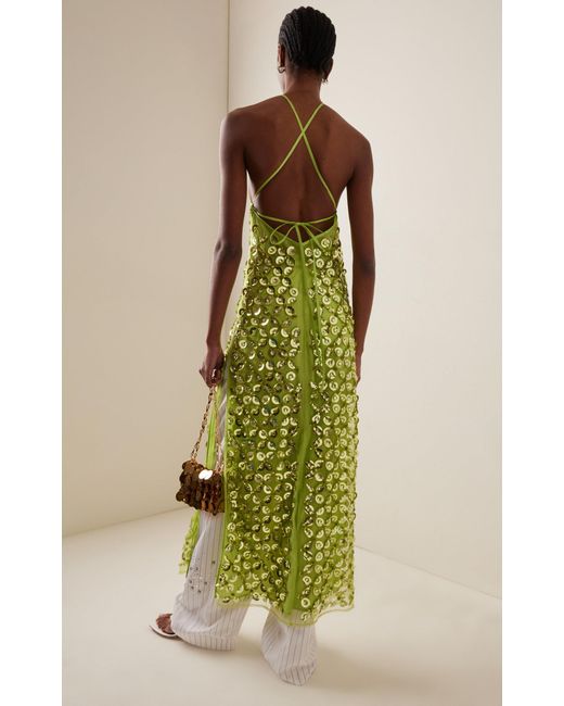 chinese dress ladies Odette Embellished Maxi Dress – Frock and Frill main image 0
