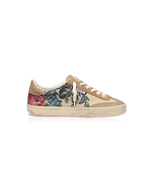 Golden Goose Deluxe Brand Multicolor Soul Star Canvas Sneakers