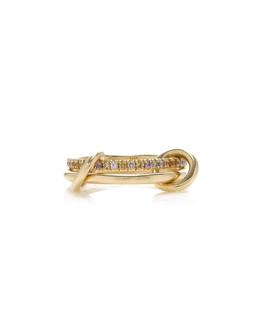 Spinelli Kilcollin Metallic Exclusive Riviera Celia Dusk 18K Sapphire Ring