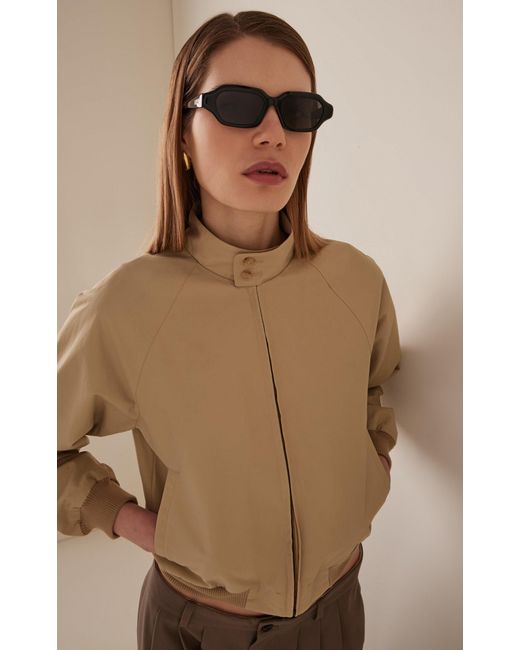 Loewe Black Slim Rectangle-Frame Acetate Sunglasses