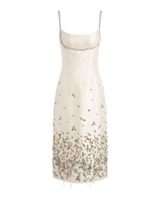 Alexandra Pijut White Luna Dress