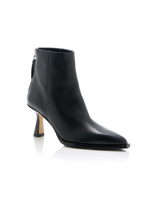 Aeyde Black Kala Leather Ankle Boots