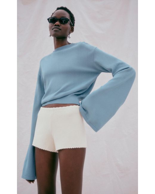 Solid & Striped Blue X Sofia Richie Grainge Exclusive The Babetta Knit Sweater