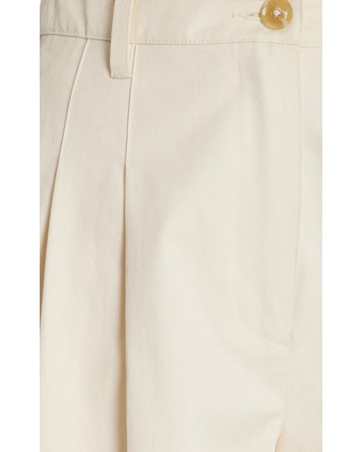 Solid & Striped White X Sofia Richie Grainge Exclusive The Taline Cotton Pants