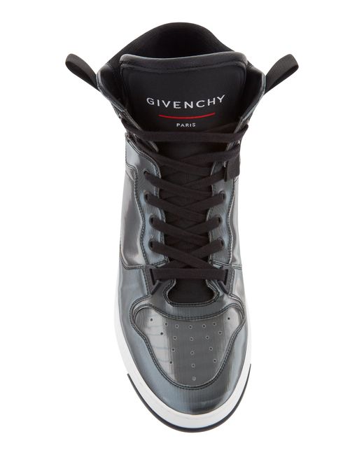Givenchy Wing Hologram High-top Sneakers in Gray for Men | Lyst