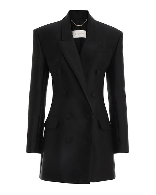 Zimmermann Black Matchmaker Wool-silk Tuxedo Dress for men