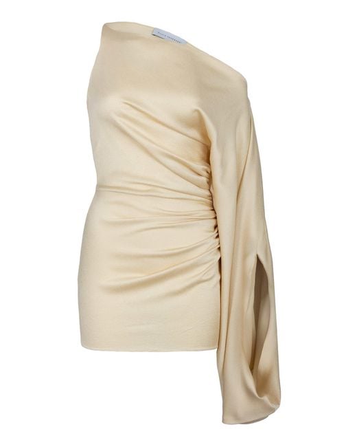 Silvia Tcherassi Natural Nia Mini Dress