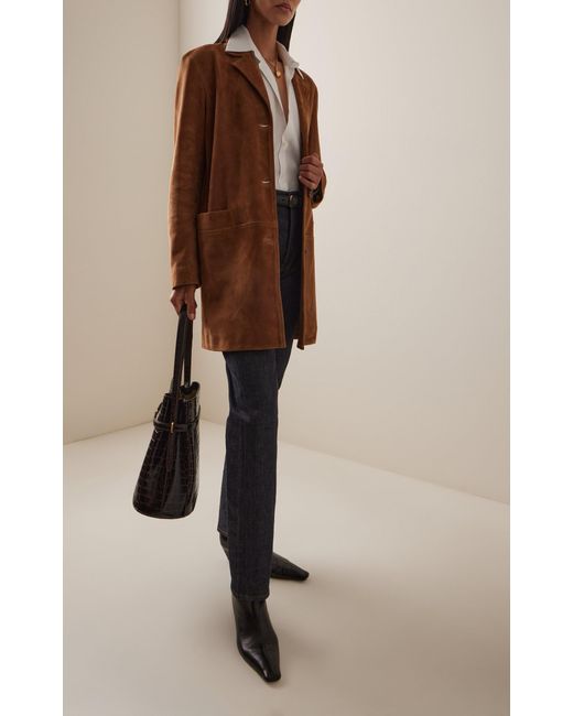House of Dagmar Brown Suede Jacket