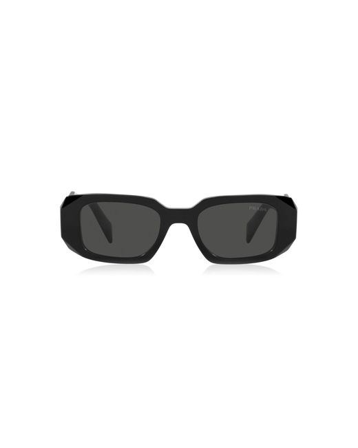 Prada Black Square-frame Acetate Sunglasses
