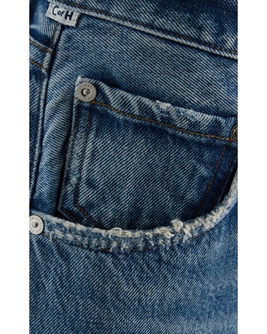 Citizens of Humanity Blue Ayla Rigid High-Rise Baggy Jeans
