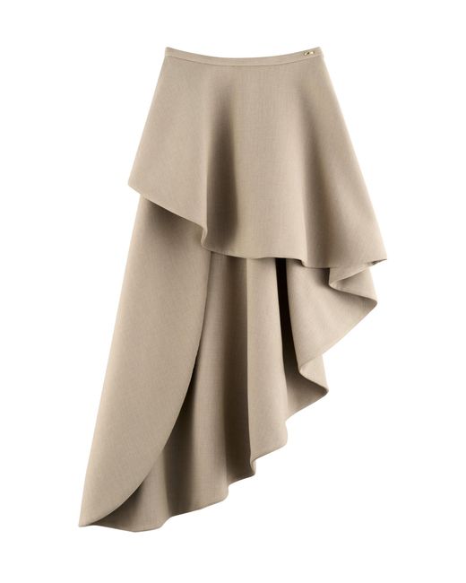 ARAKII Natural Spiral Asymmetrical Maxi Skirt Exclusive
