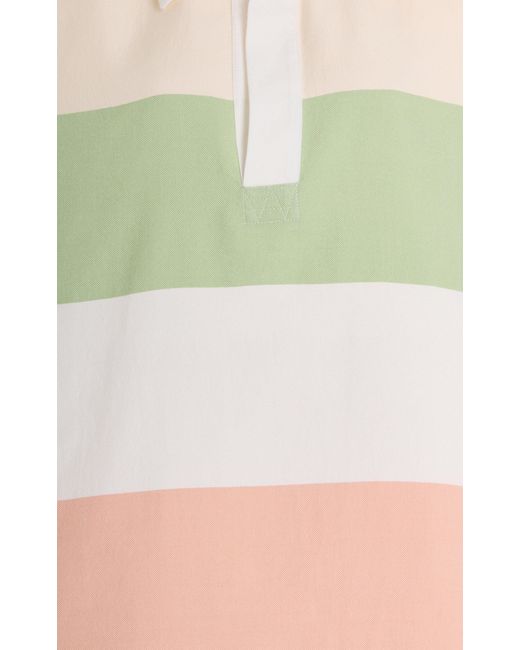 Marrakshi Life Multicolor Exclusive Cotton-blend Polo Top