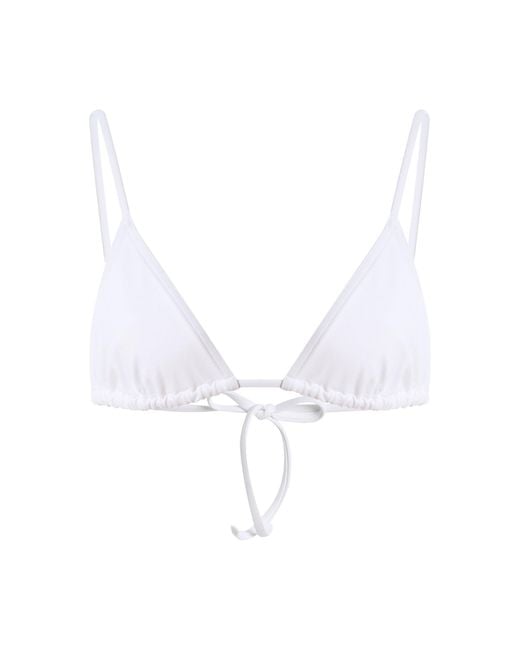 Eres White Mouna Bikini Top