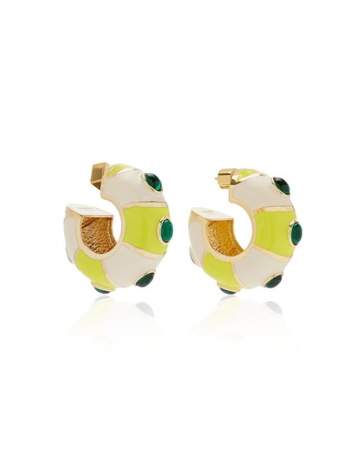 Jacquemus Yellow The Rayures Earring