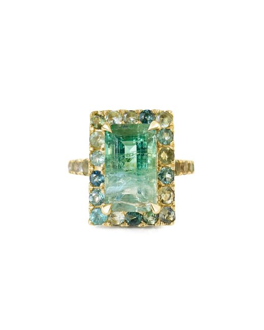 Yi Collection Green Lagoon 18K Tourmaline Ring