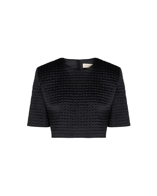 Heirlome Black Ryan Silk Top