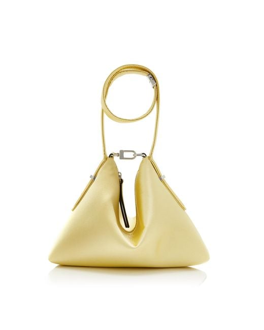 Totême  Natural Bevel Satin Wristlet