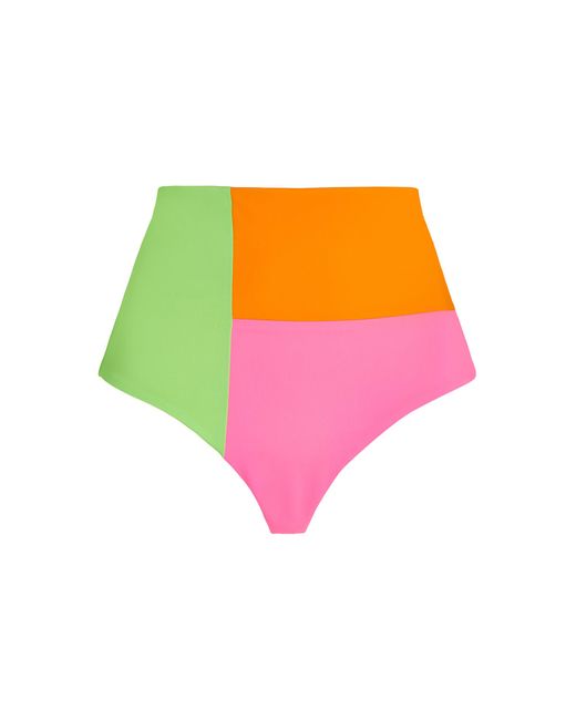 Mara Hoffman Multicolor Lydia Colorblocked Bikini Bottom