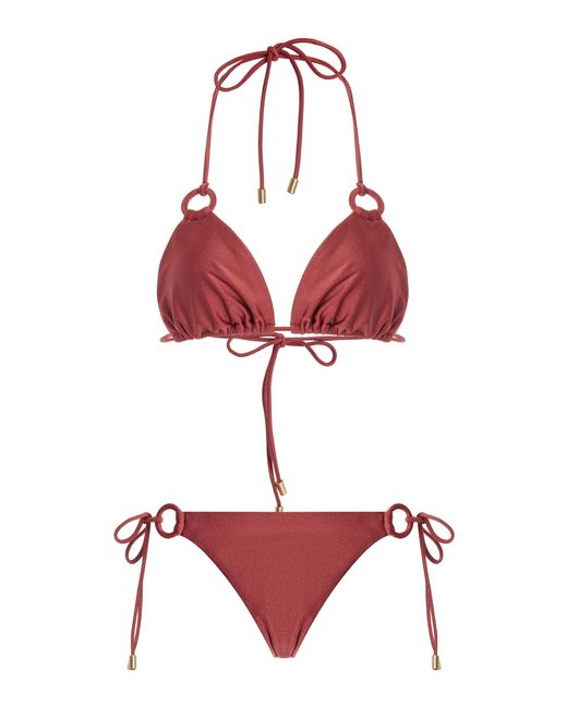 Zimmermann Red Exclusive Waverly Bikini for men