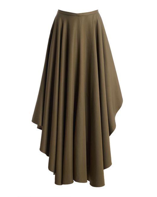 DIOTIMA Natural Glissant Viscose Cotton Maxi Skirt