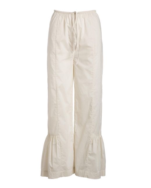 Merlette White Amaya Cotton Pants