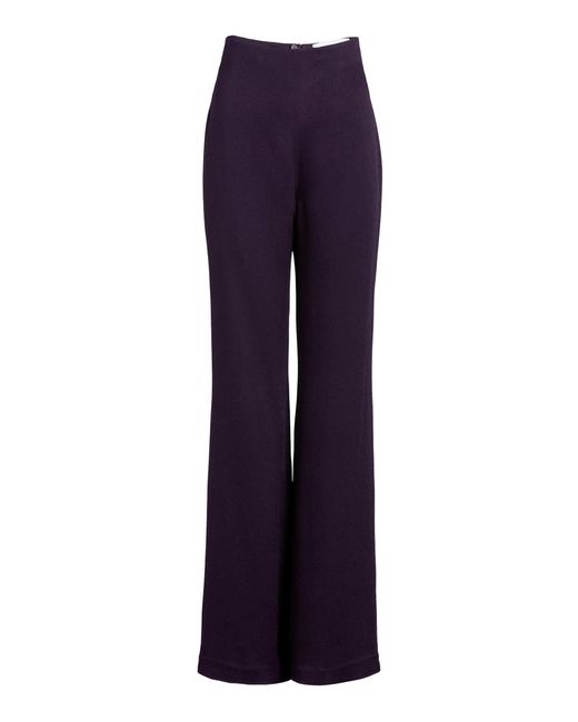Silvia Tcherassi Blue Palermo Straight Leg Pants