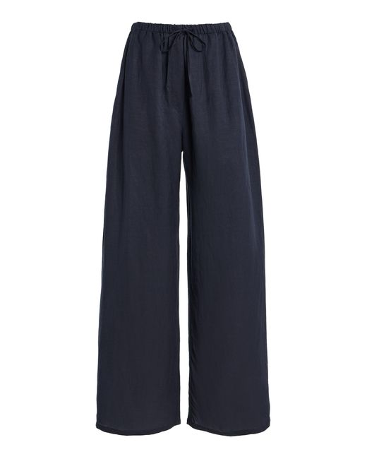 Leset Blue Daniel Drawstring Pocket Pants